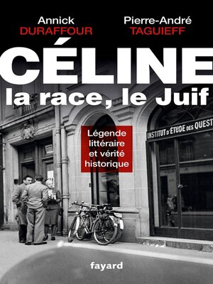 cover image of Céline, la race, le Juif